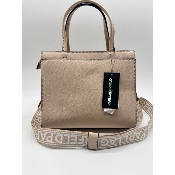 KARL LAGERFELD Paris Maybelle Characters small satchel crossbody - Shell / Beige - Picture 5 of 16